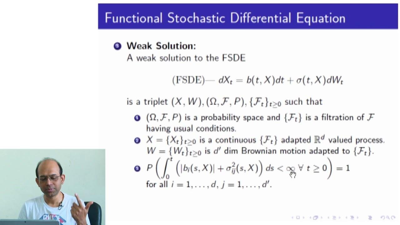 Functional Stochastic Differential Equations