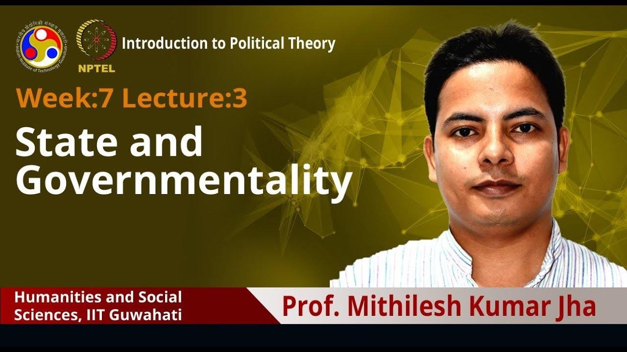 Lec 21: State and governmentality