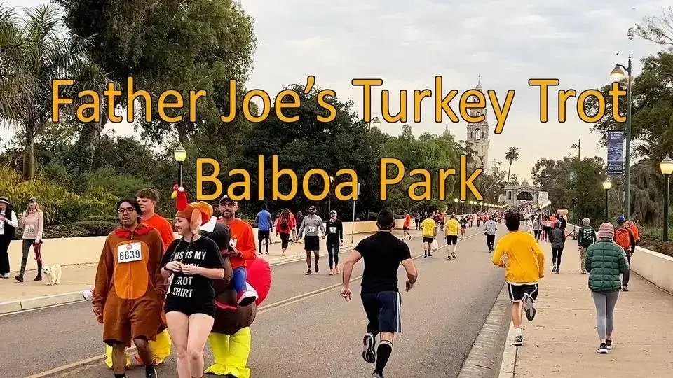 Father Joe's Thanksgiving Day 5K at Balboa Park