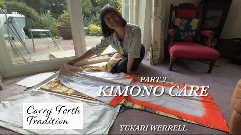 Kimono care Part 2 with Yukari Werrell by Becky James