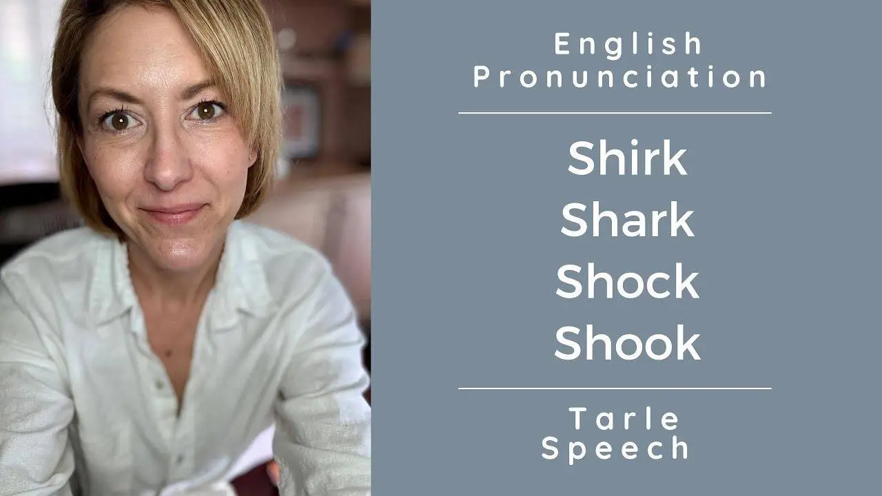 How to Pronounce SHIRK, SHARK, SHOCK & SHOOK - American English Pronunciation Lesson #learnenglish