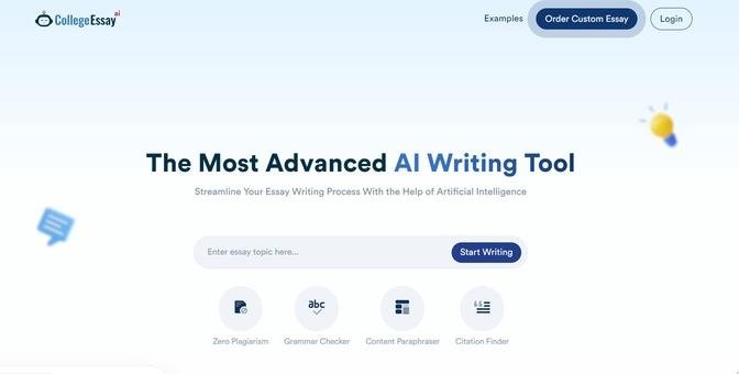 AI and Academia: Collegeessay.org AI Essay Writer for Students December 2023