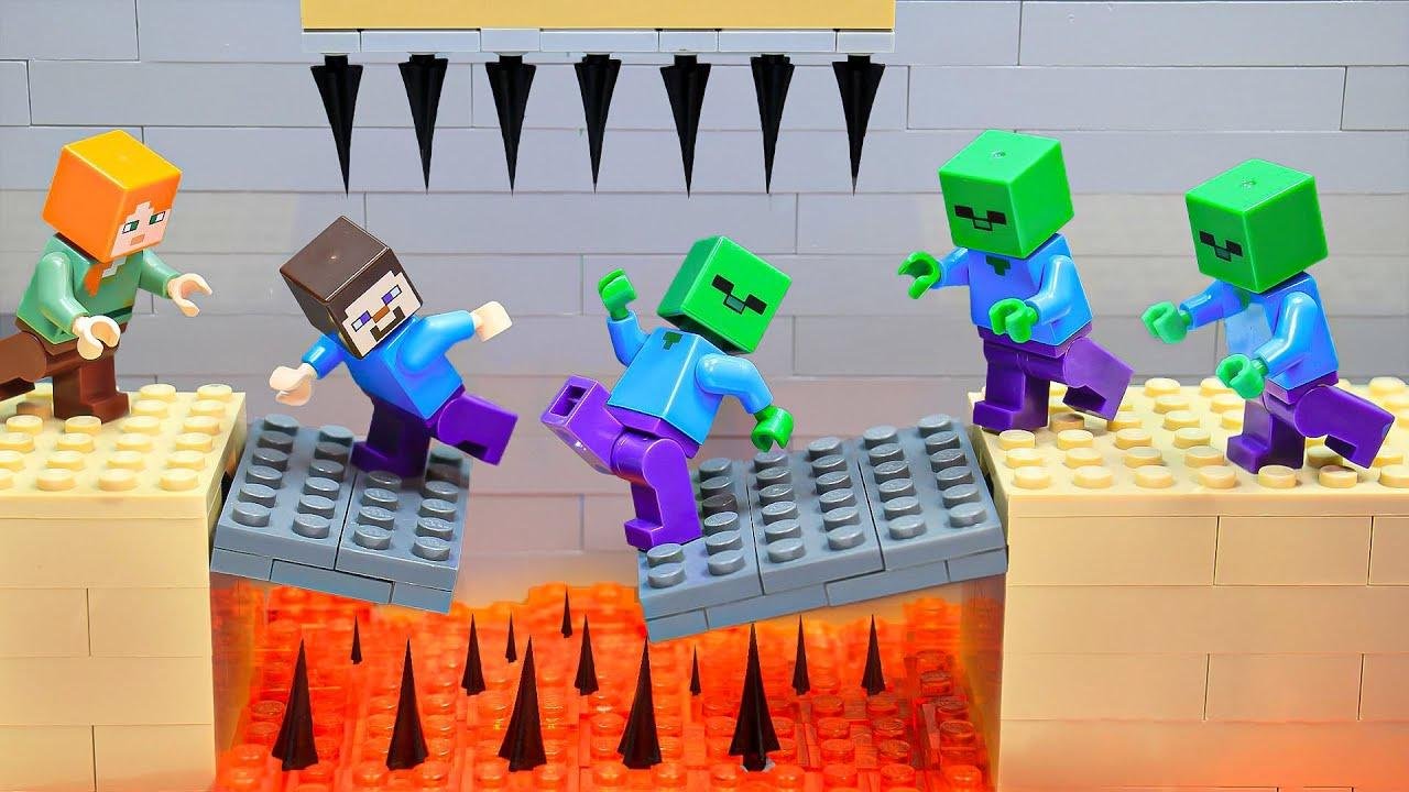 BEST OF LEGO MINECRAFT'S ART OF WAR COMPILATION - Brickmine Animation ...