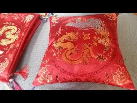 抱枕的裁剪與製作過程，簡單好學