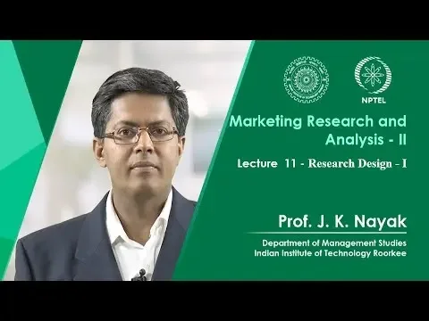 11. Research Design - I