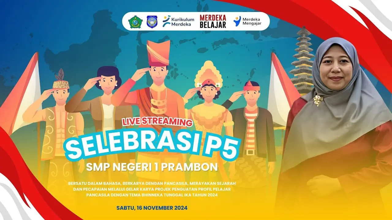 SELEBRASI P5  - BHINNEKA TUNGGAL IKA - #Literasidigitalindonesia #kindnessiscool