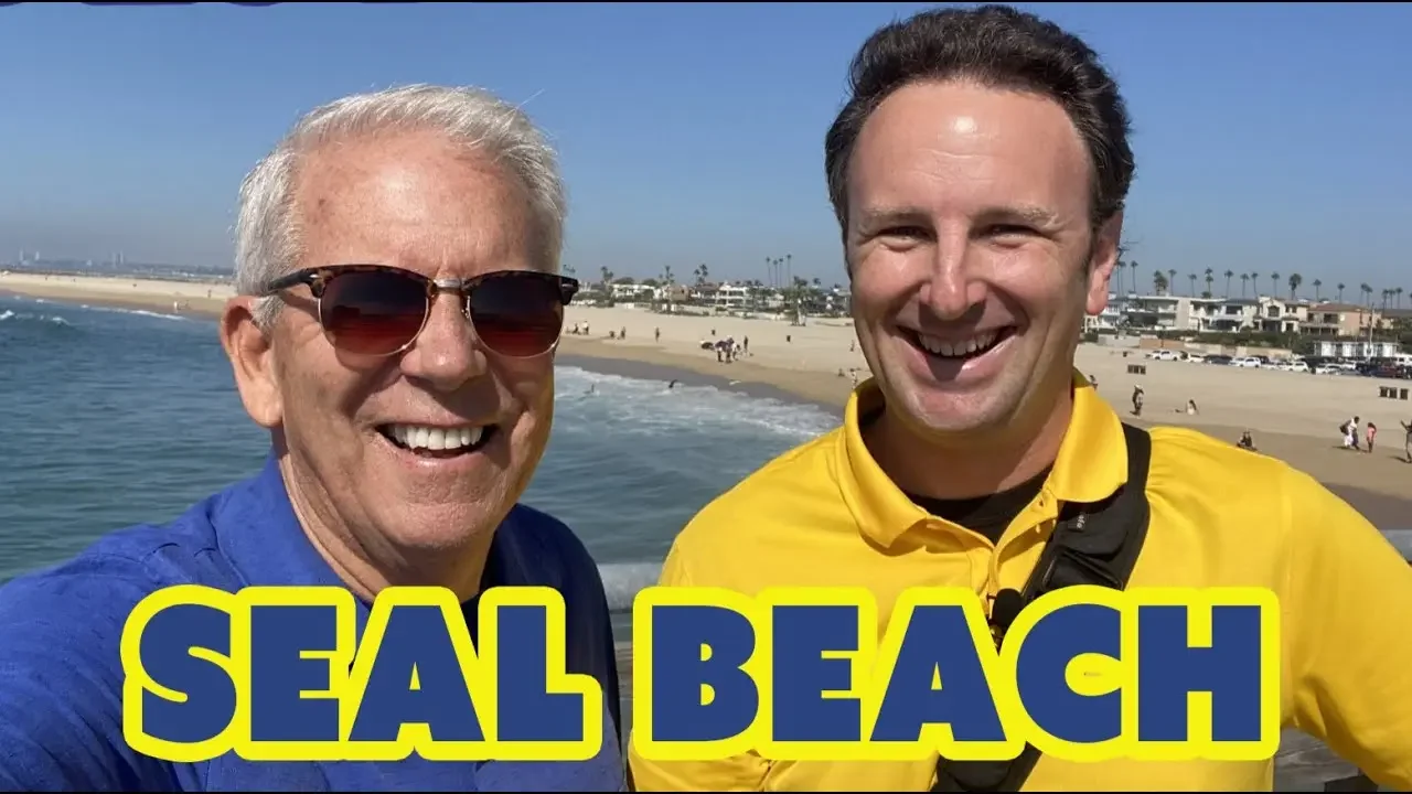 Seal Beach! I show Chris Raney YellowProductions my town!