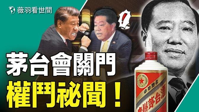 贾庆林女婿和茅台会秘闻；茅台前董事长袁仁国神秘死亡，茅台会人去楼空；眼看他起高楼，眼看他宴宾客，眼看他楼塌了；茅台酒背后的权力较量。｜薇羽看世间 第740期