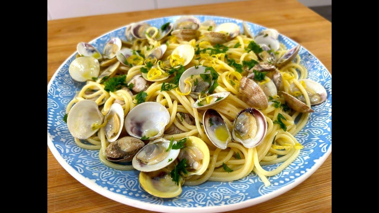 Spaghetti vongole e limone 😋 Incredibile piatto dell'estate!