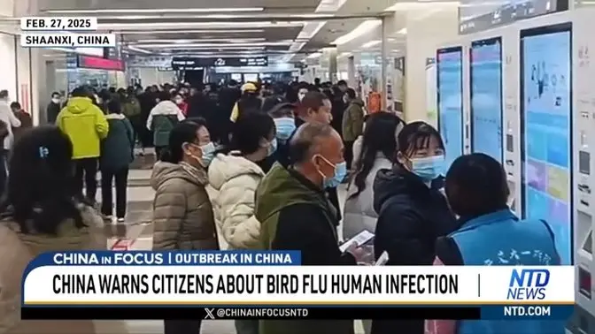 China Warns Citizens About Bird Flu Human Infection