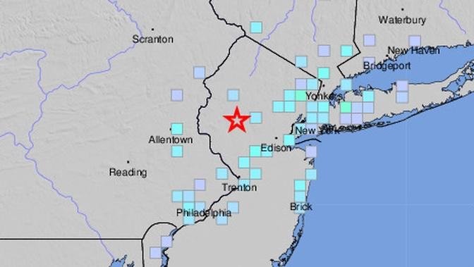 4.7-magnitude Earthquake Hits East Coast