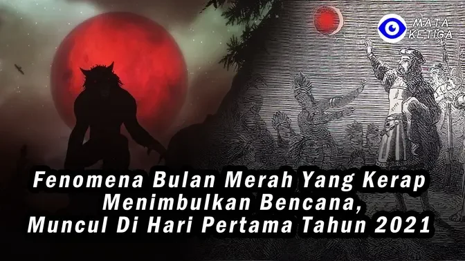 Bulan Merah Muncul pada Tahun 2021, Pertanda Malapetaka akan Menimpa???