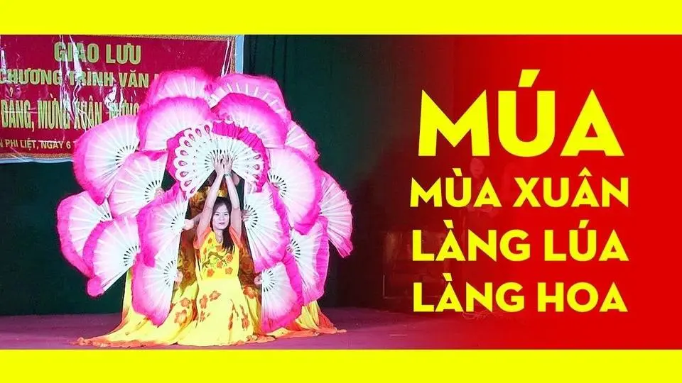Làng lúa làng hoaL- Tốp múa | Thôn Phi Liệt | Full HD