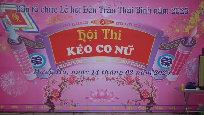 Lễ Trao Giải Đội Thì Kéo Co Nữ Tổ Chức Tại Đề Trần Hưng Hà Thái Bình