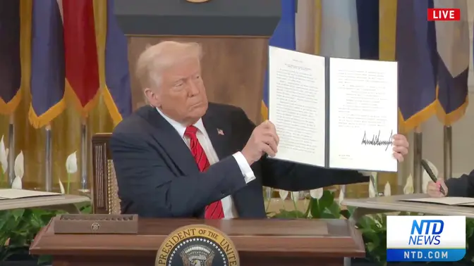 Trump firma una orden ejecutiva para desmantelar el Departamento de Educación 