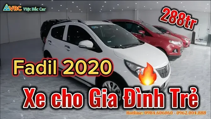 Lên hình Vinfast Fadil 2020 cho ae ít tiền mà muốn sử dụng số TĐ đời cao