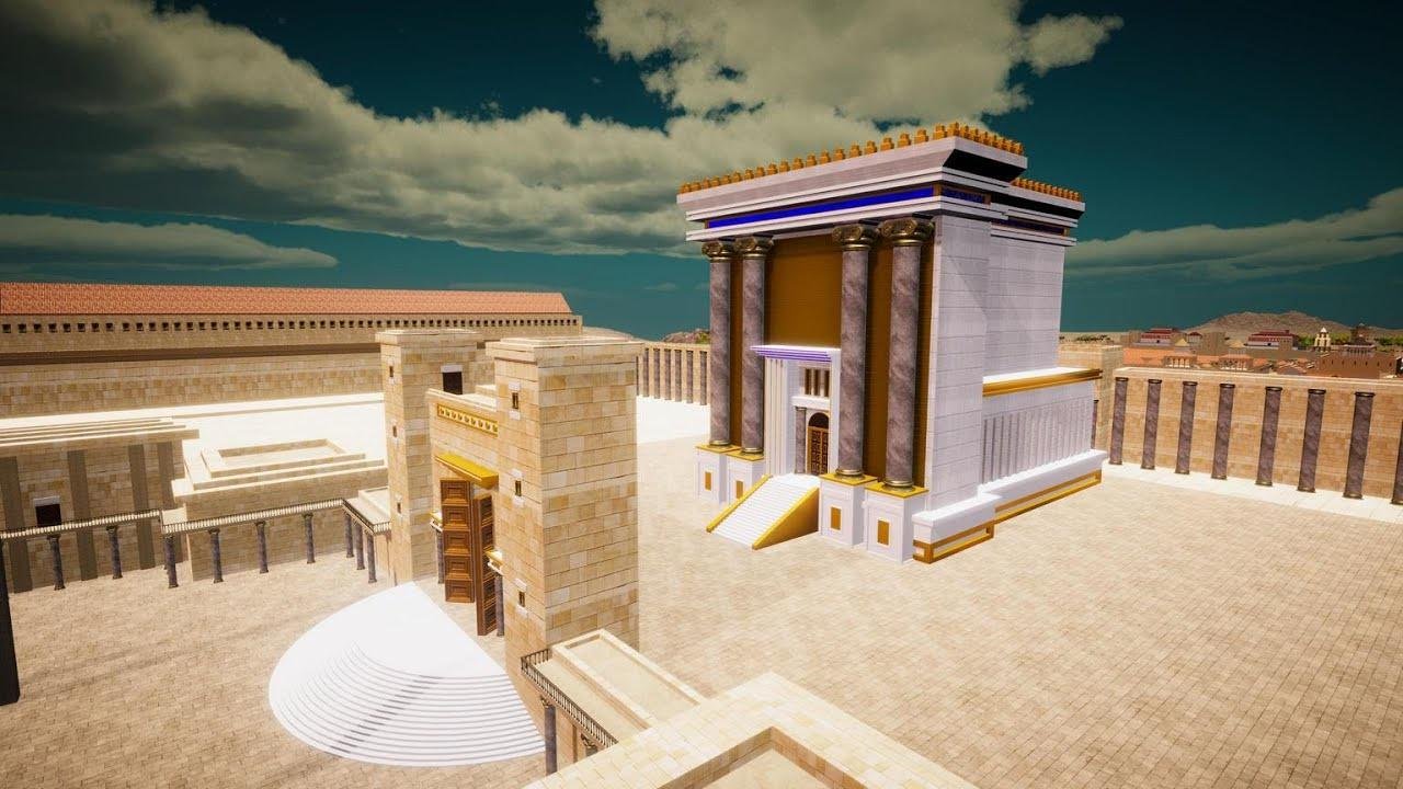 I AM MAKING A MODEL OF HEROD'S TEMPLE IN UNITY ENGINE!