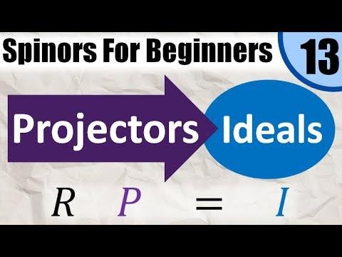 Spinors for Beginners 13: Ideals and Projectors (Idempotents)