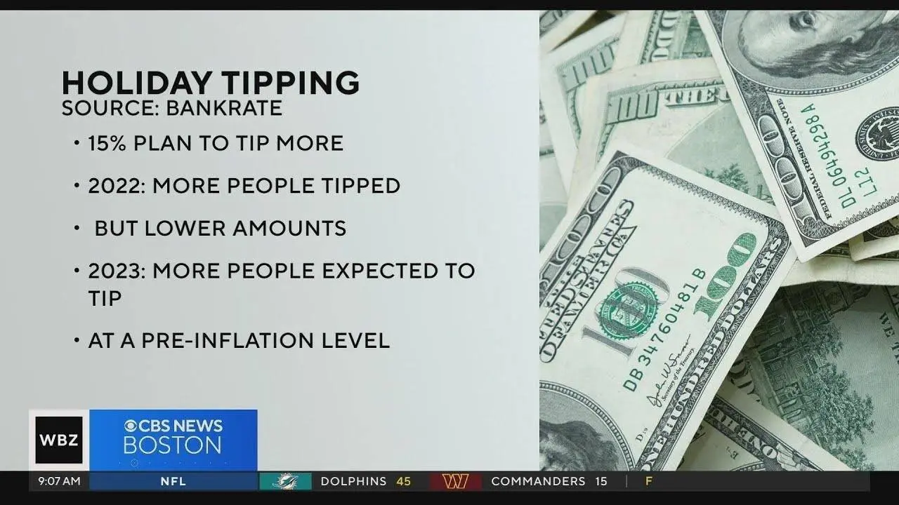 More Americans expected to tip during 2023 holiday season