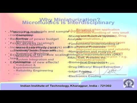 Mod-01 Lec-01 Introduction to Microfluidics