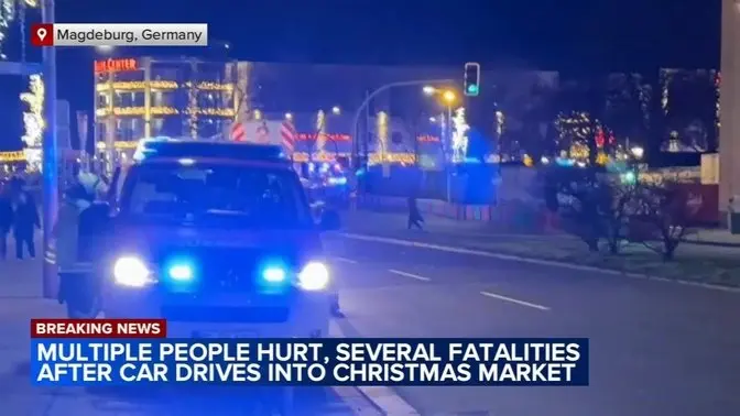 Several dead, about 60 injured when car plows into German Christmas market: Sources