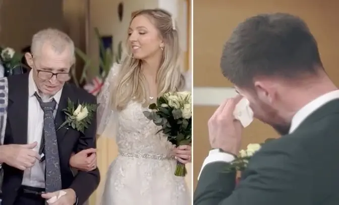 VIDEO: Bride Plans Wedding in 24 Hours to Fulfill Dying Father’s Wish of Walking Her Down the Aisle