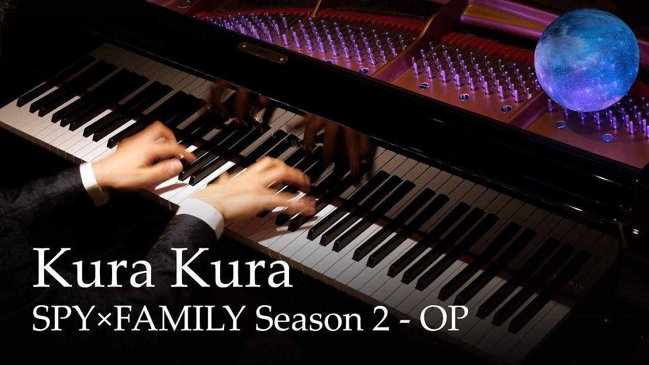 Kura Kura (Anya's Special ver.) - SPY×FAMILY S2 OP [Piano] / Ado