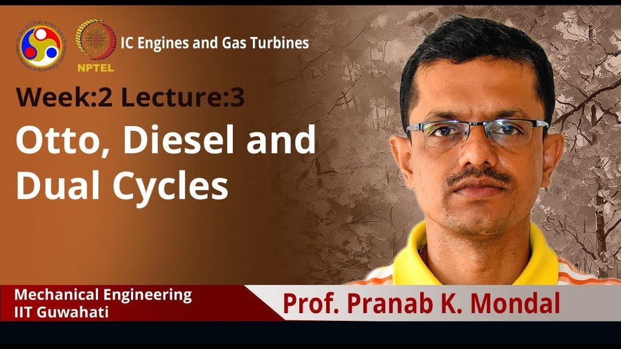 Lec 5: Otto, Diesel and Dual cycles