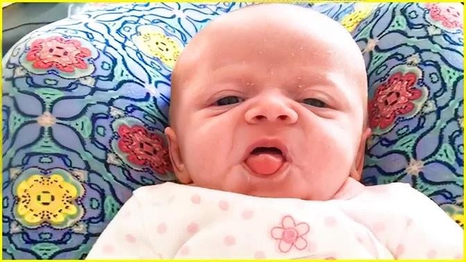 FUNNY BABY MOMENTS: Try Not To Laugh | Peachy Vines