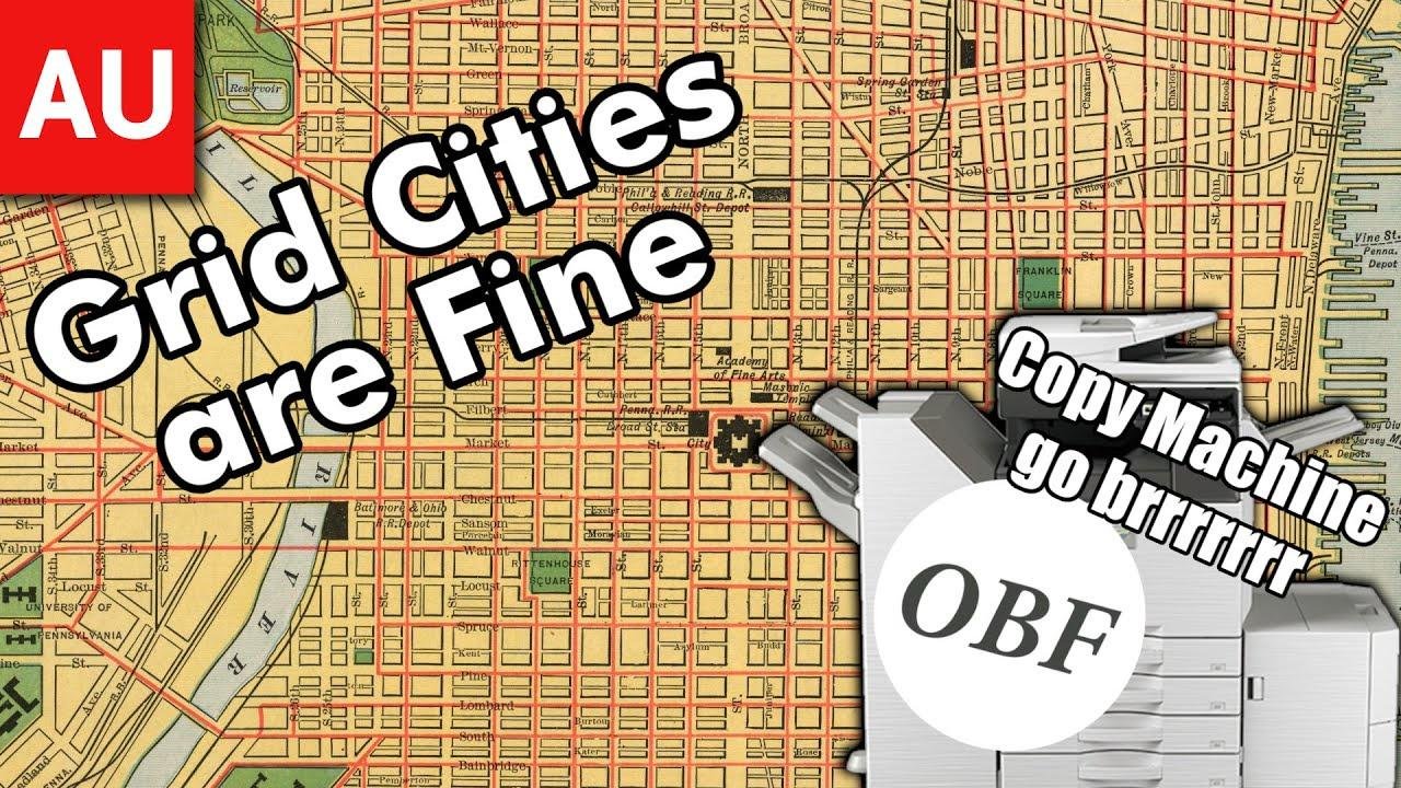 Grid Cities are Fine, and OBF is a Copycat