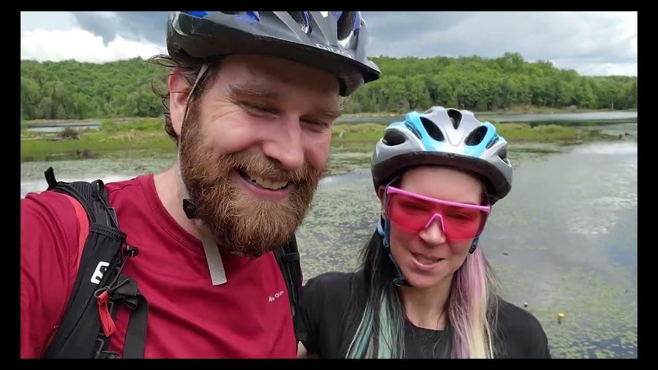 Québec Vélo au Mont Loup-Garou, à Ste-Adèle