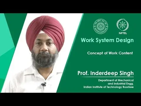 Concept of Work Content