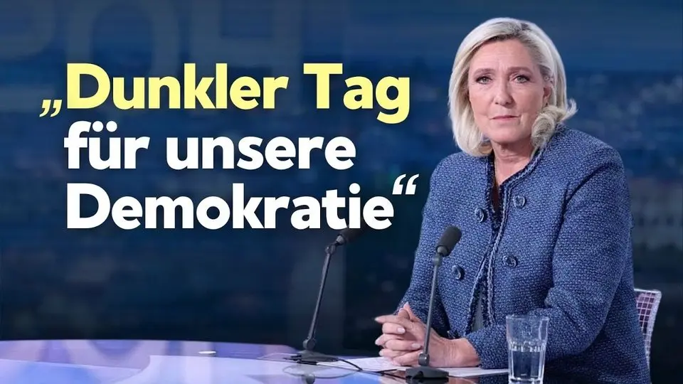 Marine Le Pen schuldig gesprochen – und mit sofortiger Wirkung für unwählbar erklärt