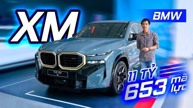 Khám phá BMW XM 11 tỷ Đồng tại Việt Nam: SUV thể thao nhưng sang trọng, mạnh mẽ nhưng vẫn êm ái