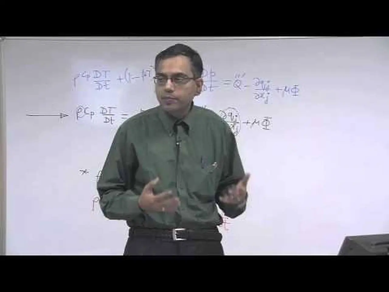Mod-01 Lec-08 Energy Equation (Contd.) and Species Conservation Equation