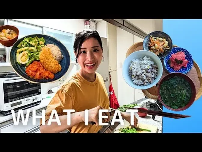 WHAT I EAT IN A WEEK IN JAPAN / Japanese mom usin