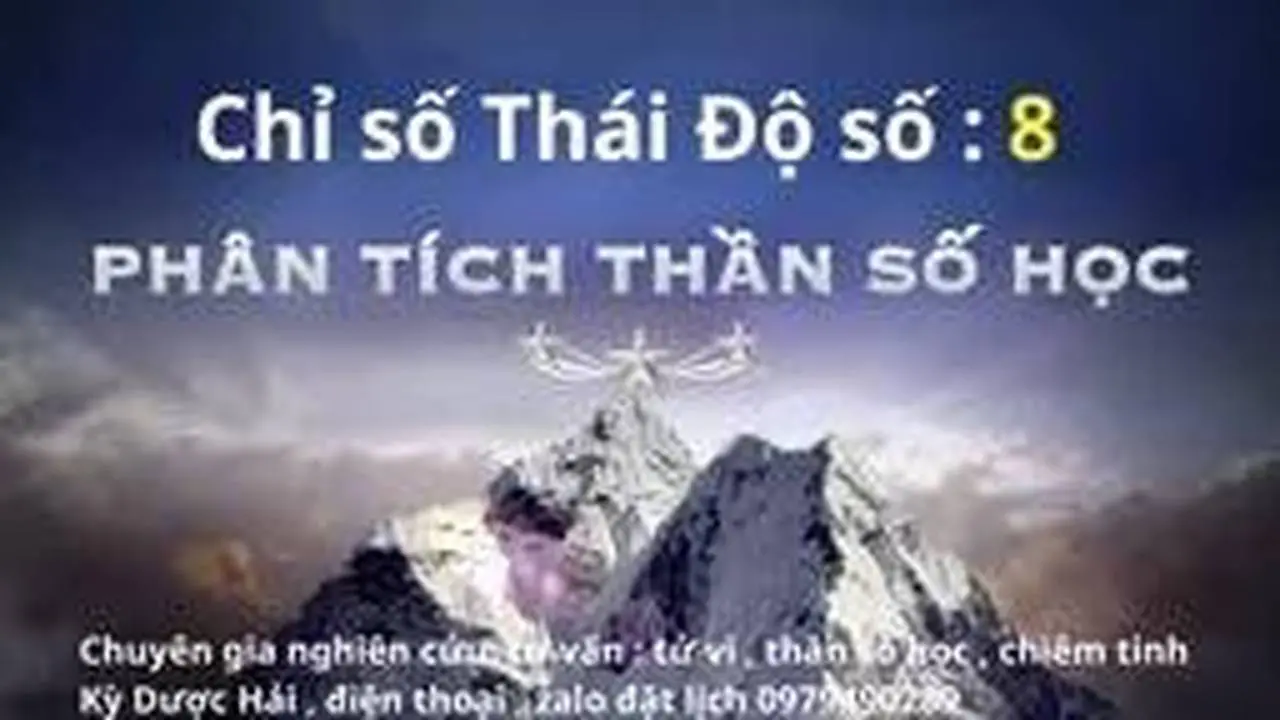 Thần số học , chỉ số Thái Độ số 8