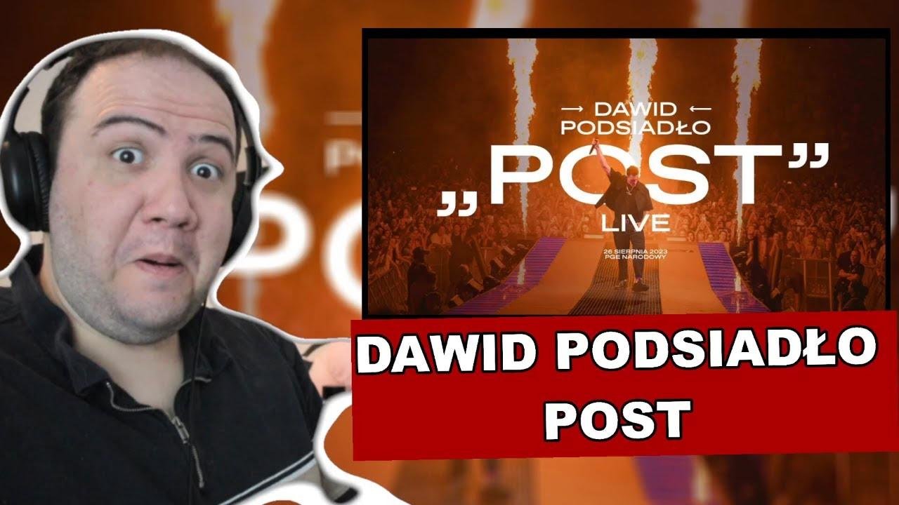 Dawid Podsiadło - POST (PGE Narodowy 26.08.2023) - TEACHER PAUL REACTS