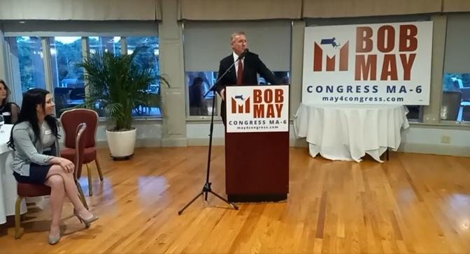 Campaign Kickoff for Bob May, Congress 6th, MA