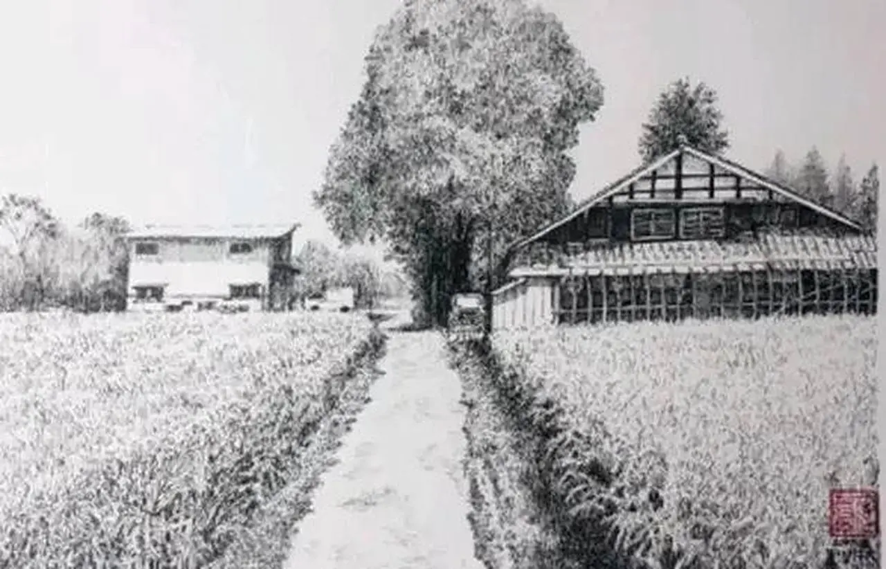 动漫场景速写