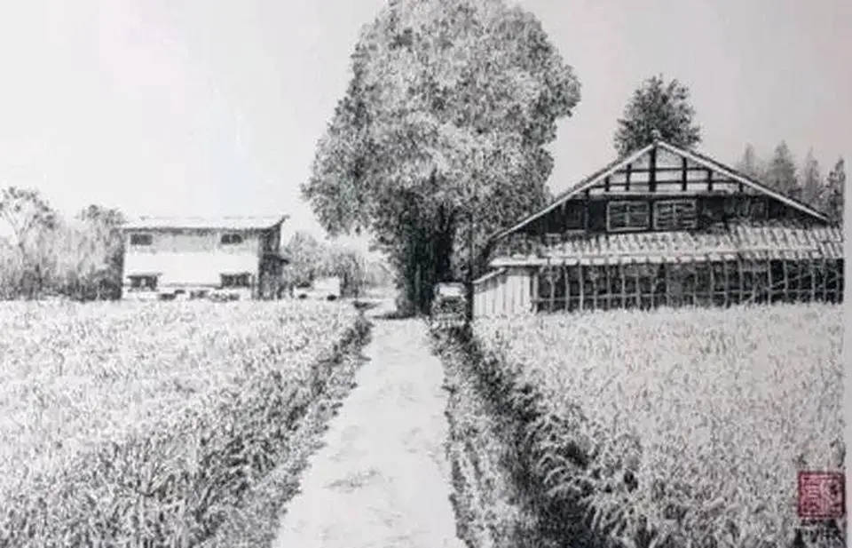 动漫场景速写