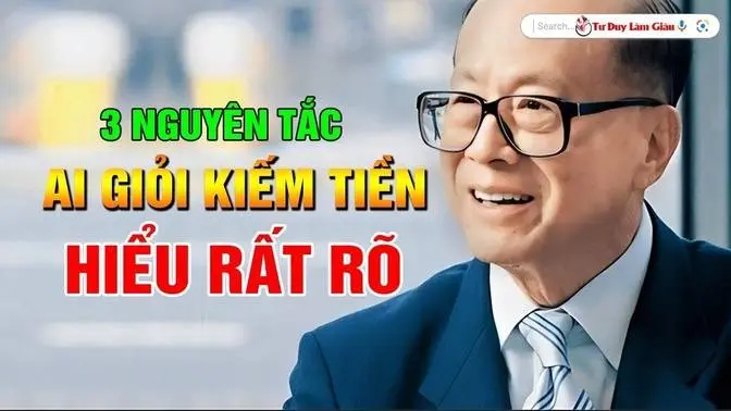 Cao Thủ Kiếm Tiền Thuộc Lòng Sớm 3 Nguyên Tắc Vàng Này | Tư Duy Làm Giàu