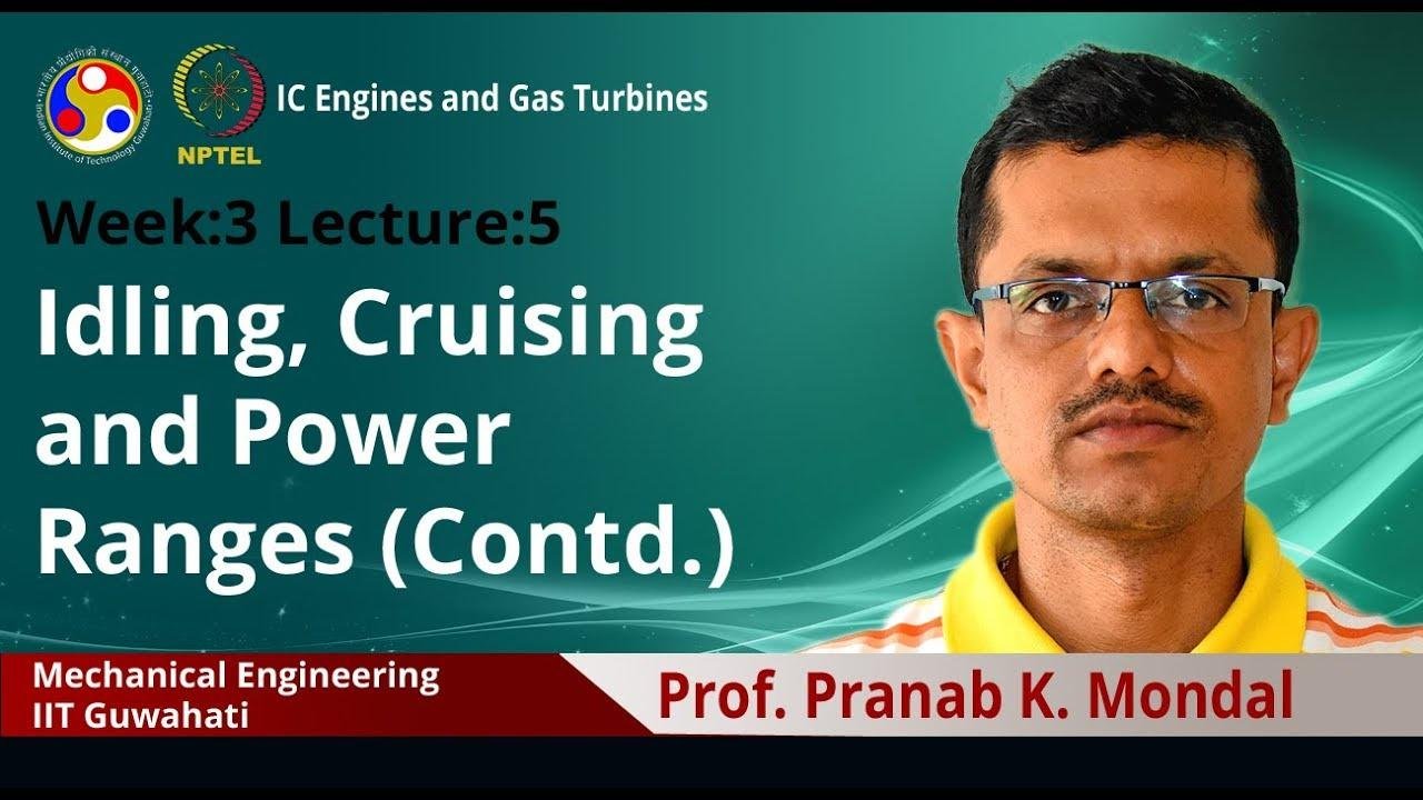Lec 13: Idling, cruising and power ranges (Contd.)