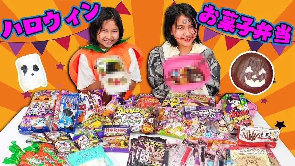 ハロウィンのお菓子でハロウィン弁当作ったらまーおーワールド全開だったhimawari-CH