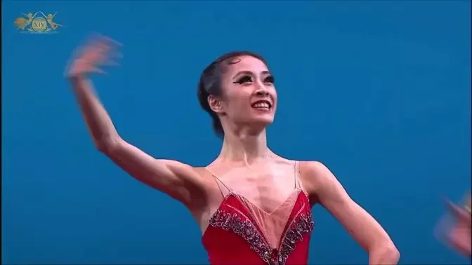 Moscow ballet competition, Pas de deux Don Quixote, Liriy Wakabayashi and Kubanych Shamakeev