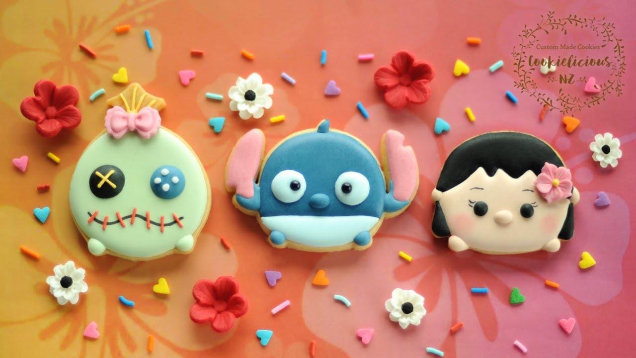 Lilo & Stitch Tsum Tsum cookies ~ Including Scrump (Lilo's Rag Doll)