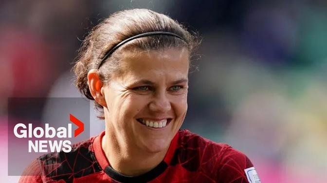“Best job in the world”: Soccer star Christine Sinclair looks back on career ahead of final game