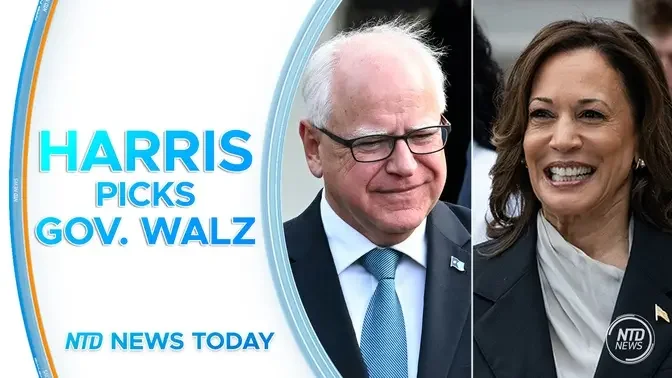 Harris Picks Gov. Walz as Running Mate; MI, MO, WA Hold Primaries; Boeing Testifies Before NTSB