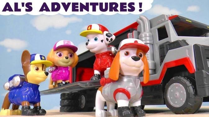 Paw Patrol Big Truck Al's Adventure Stories #toy #children #family ...