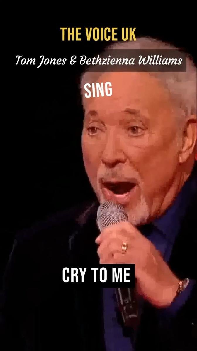 Tom Jones and Bethzienna Williams performed a duet of 